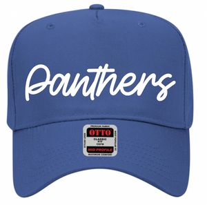 Panthers Script Cap (Multiple Color Options)