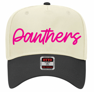 Panthers Script Cap (Multiple Color Options)