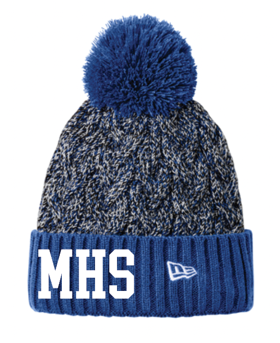 MHS New Era Marled Beanie