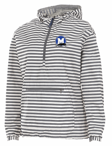 MHS Charles River Chatham Ladies 1/4 Zip LINED Jacket