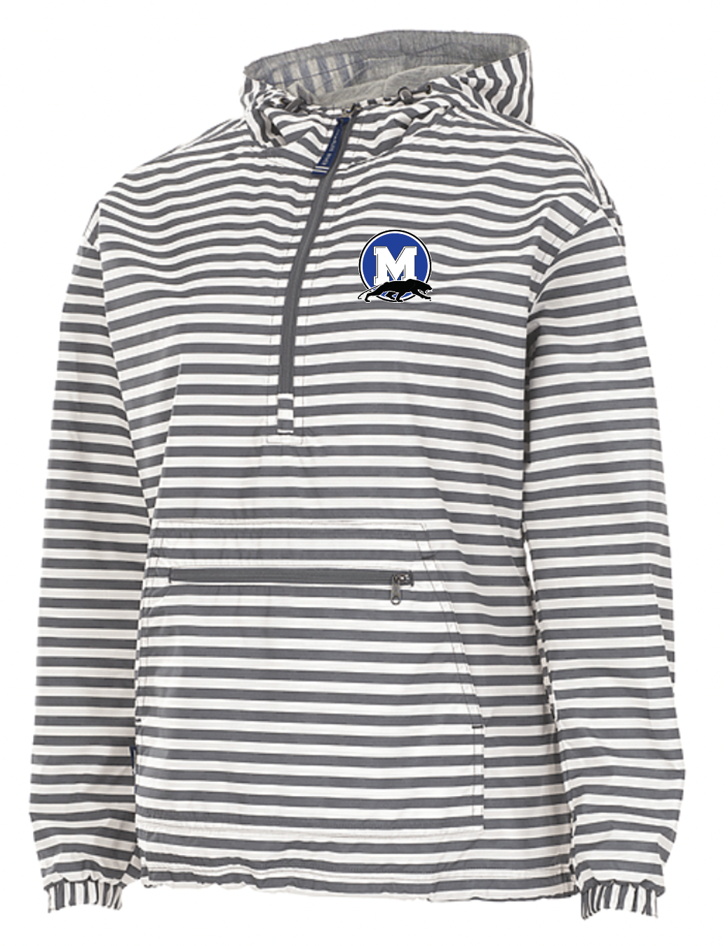 MHS Charles River Chatham Ladies 1/4 Zip LINED Jacket