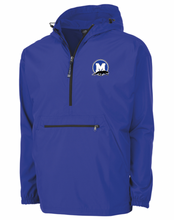Load image into Gallery viewer, MHS Charles River Pack N Go 1/4 Zip Jacket (Multiple Color Options)
