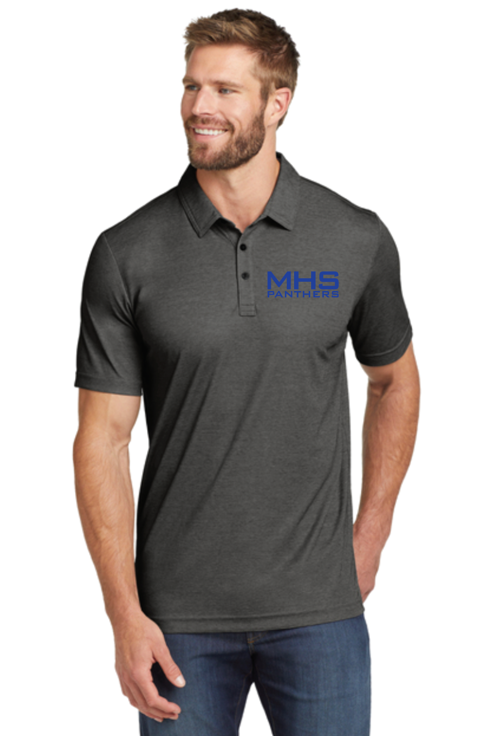 MHS Travis Mathew Oceanside Heather Polo (Multiple Color Options)