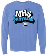 Load image into Gallery viewer, Midlothian Panthers Smiley Apparel (Multiple Apparel Options)
