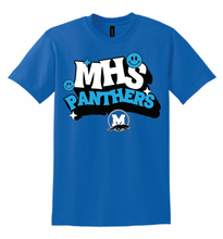Load image into Gallery viewer, Midlothian Panthers Smiley Apparel (Multiple Apparel Options)
