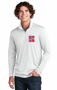 HHS Sport Tek Lightweight Performance 1/4 Zip Logo Pullover (Multiple Color Options)