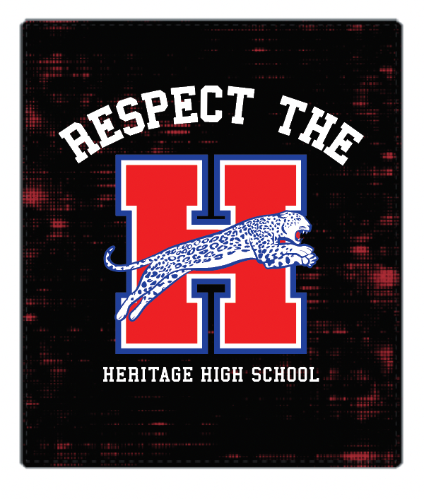 HHS Fully Sublimated Blanket Option 1