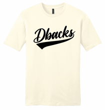 Load image into Gallery viewer, Diamondbacks Script Apparel Natural (Multiple Apparel Options)
