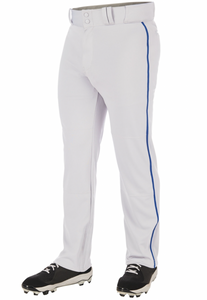 Champro Triple Crown 2.0 White with Blue Braid (Knickers, Open Bottom Pants, Tapered Bottom Pants)