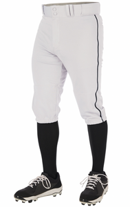 Champro Triple Crown 2.0 White with Black Braid (Knickers, Open Bottom Pants, Tapered Bottom Pants)