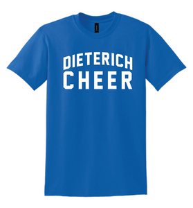 Dieterich Cheer Collegiate Apparel (Multiple Apparel Options)