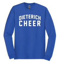 Load image into Gallery viewer, Dieterich Cheer Collegiate Apparel (Multiple Apparel Options)
