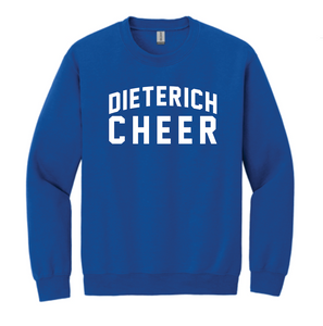 Dieterich Cheer Collegiate Apparel (Multiple Apparel Options)