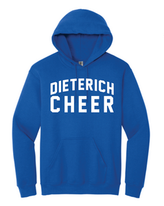 Dieterich Cheer Collegiate Apparel (Multiple Apparel Options)
