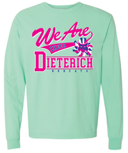 Load image into Gallery viewer, Dieterich Bobcat Cheer We Are Apparel (Multiple Apparel Options)

