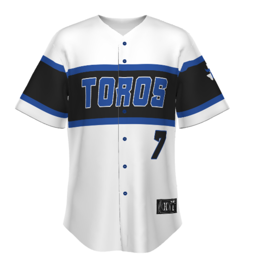 Toros Full Button White