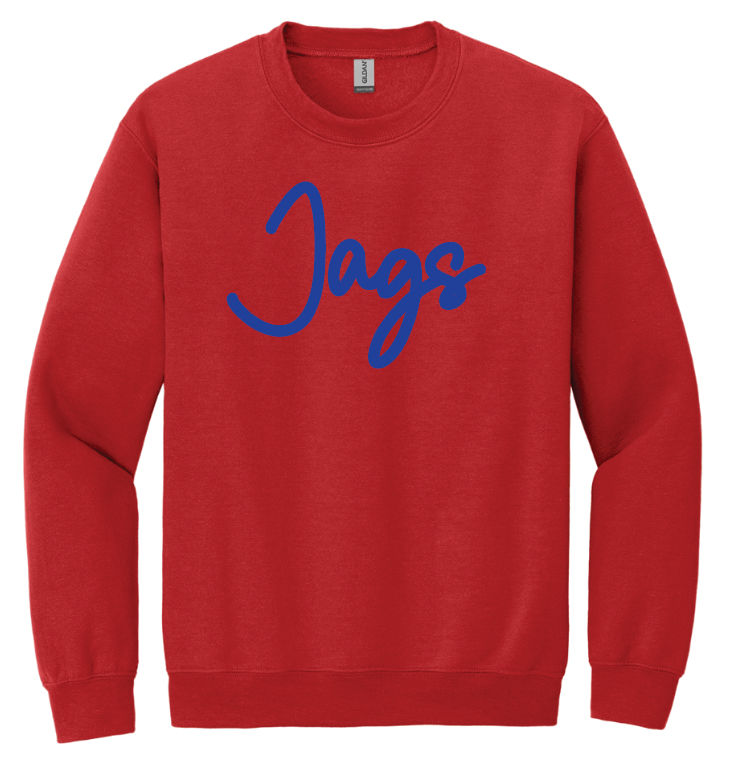 HHS Jags Crew Sweatshirt (Multiple Color Options)