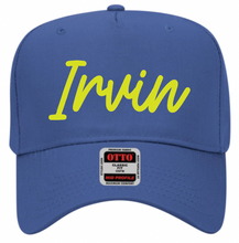 Load image into Gallery viewer, Irvin Script Cap (Multiple Color Options)(Adult or Youth)
