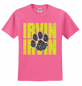 J.R. Irvin Paw Apparel Youth (Multiple Apparel Options) NEON PINK