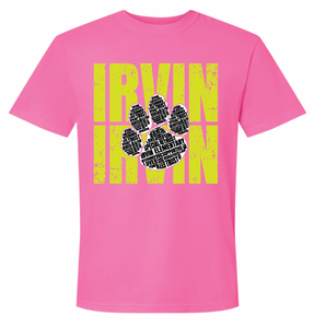 J.R. Irvin Paw Apparel Youth (Multiple Apparel Options) NEON PINK