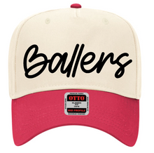 Load image into Gallery viewer, TBT Ballers Script Otto Cap (Multiple Color Options)
