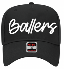 Load image into Gallery viewer, TBT Ballers Script Otto Cap (Multiple Color Options)
