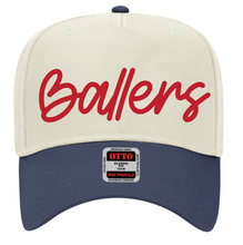 Load image into Gallery viewer, TBT Ballers Script Otto Cap (Multiple Color Options)

