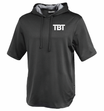 Load image into Gallery viewer, TBT Logo Short Sleeve Warm Up Hoodie (Multiple Color Options)
