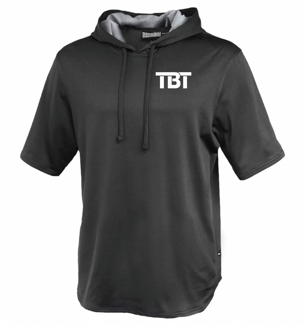 TBT Logo Short Sleeve Warm Up Hoodie (Multiple Color Options)