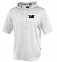 Load image into Gallery viewer, TBT Logo Short Sleeve Warm Up Hoodie (Multiple Color Options)
