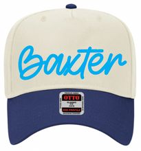 Load image into Gallery viewer, Baxter Script Cap (Multiple Color Options) OSFM
