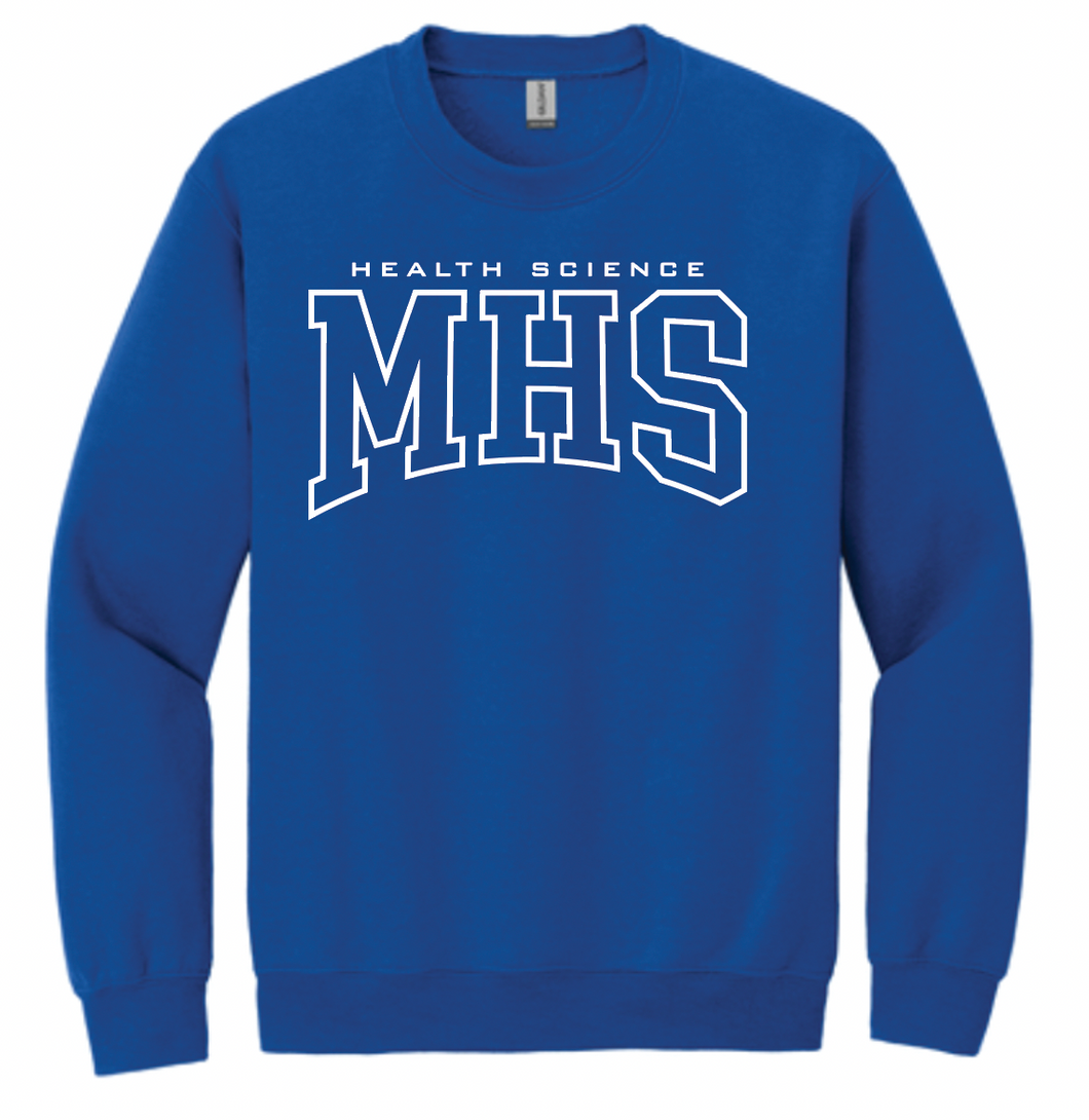 MHS Health Science Collegiate Apparel (Crew Sweatshirt)