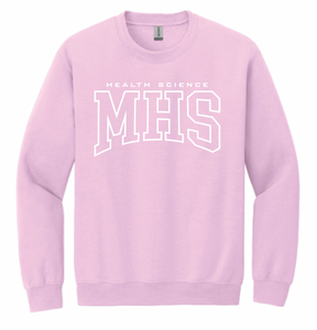 MHS Health Science Collegiate Apparel (Crew Sweatshirt)