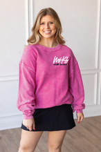 Load image into Gallery viewer, MHS Health Science Embroidered Corded Crew (Multiple Color Options)
