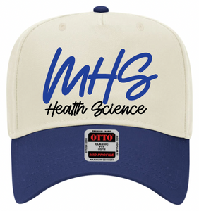 MHS Health Science Script OTTO Cap (Multiple Color Options)
