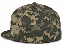 Load image into Gallery viewer, Midlothian JROTC GameChanger Flatbill Patch Cap-Digi Camo
