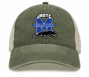 Midlothian ROTC Washed Patch Cap (Multiple Color Options)