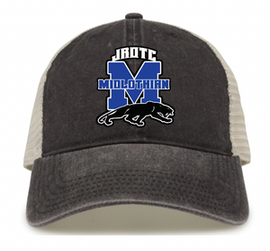 Midlothian ROTC Washed Patch Cap (Multiple Color Options)
