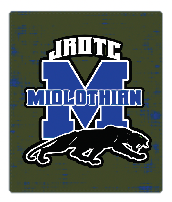 Midlothian JROTC Fully Sublimated Fleece Blanket
