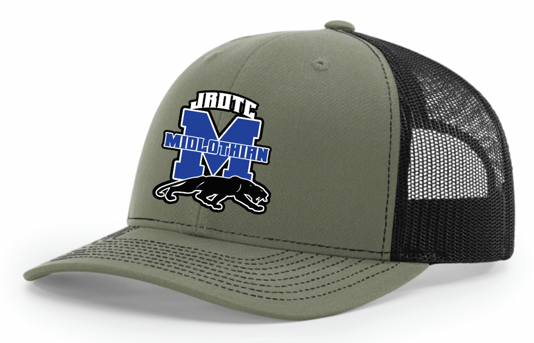 Midlothian JROTC Richardson 112 Patch Cap (Three Color Options)
