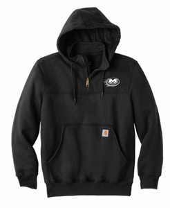Midlothian Clay Target Team Carharrt RainDefender Paxton Hooded Zip Mock Sweatshirt (Two Color Options)