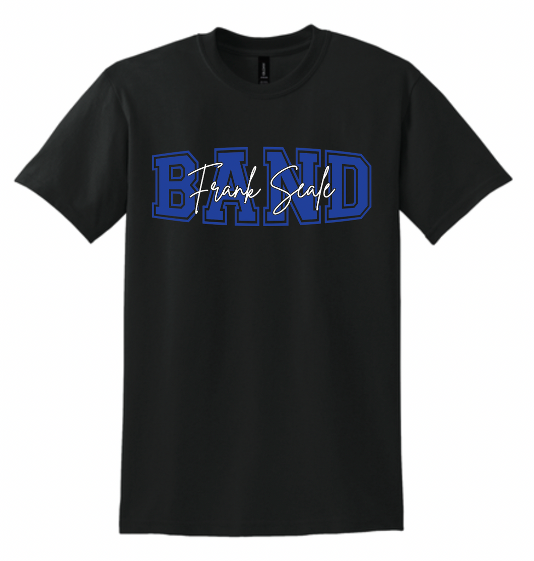Frank Seale Band Script Apparel (Multiple Apparel Options)