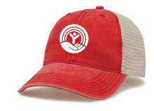 Load image into Gallery viewer, United Way of West Ellis County Logo Washed Trucker Snapback Cap (Multiple Color Options)
