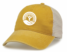 Load image into Gallery viewer, United Way of West Ellis County Logo Washed Trucker Snapback Cap (Multiple Color Options)
