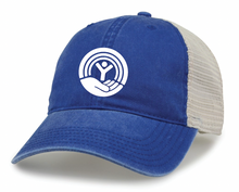 Load image into Gallery viewer, United Way of West Ellis County Logo Washed Trucker Snapback Cap (Multiple Color Options)
