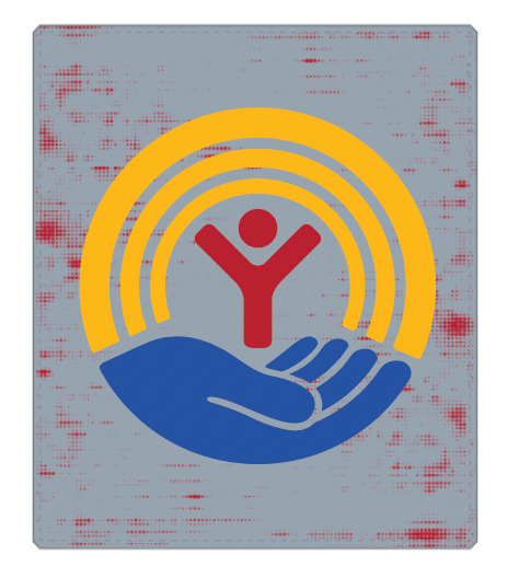 United Way of West Ellis County Fully Sublimated Fleece Blanket Option 2