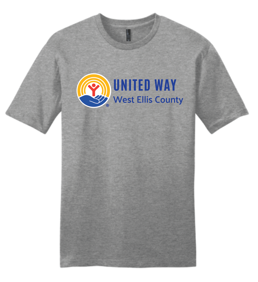United Way of West Ellis County Logo Apparel (Multiple Apparel Options)