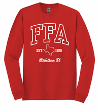 Load image into Gallery viewer, FFA Collegiate Apparel RED (Multiple Apparel Options)
