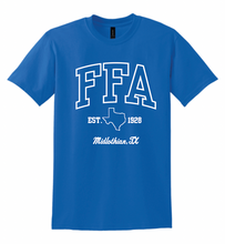 Load image into Gallery viewer, FFA Collegiate Apparel ROYAL (Multiple Apparel Options)
