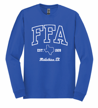 Load image into Gallery viewer, FFA Collegiate Apparel ROYAL (Multiple Apparel Options)
